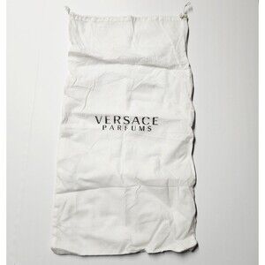 Authentic Versace Drawstring Dust Bag Cover 25x13in Designer Italian NWOT